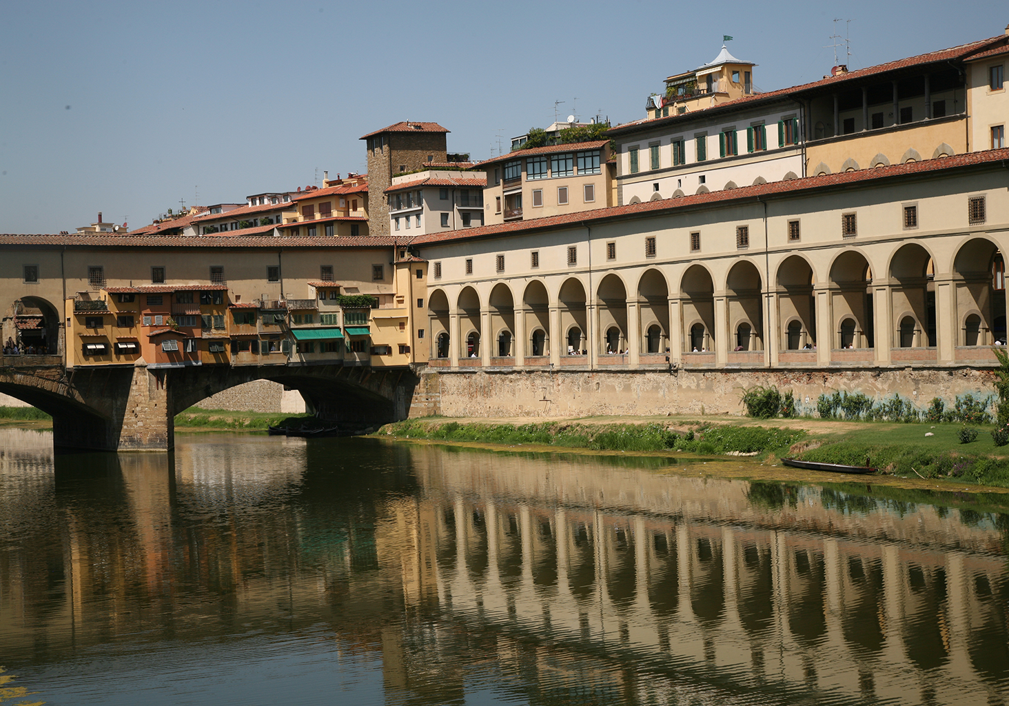 Ponte Vecchio-broen i Firenze.