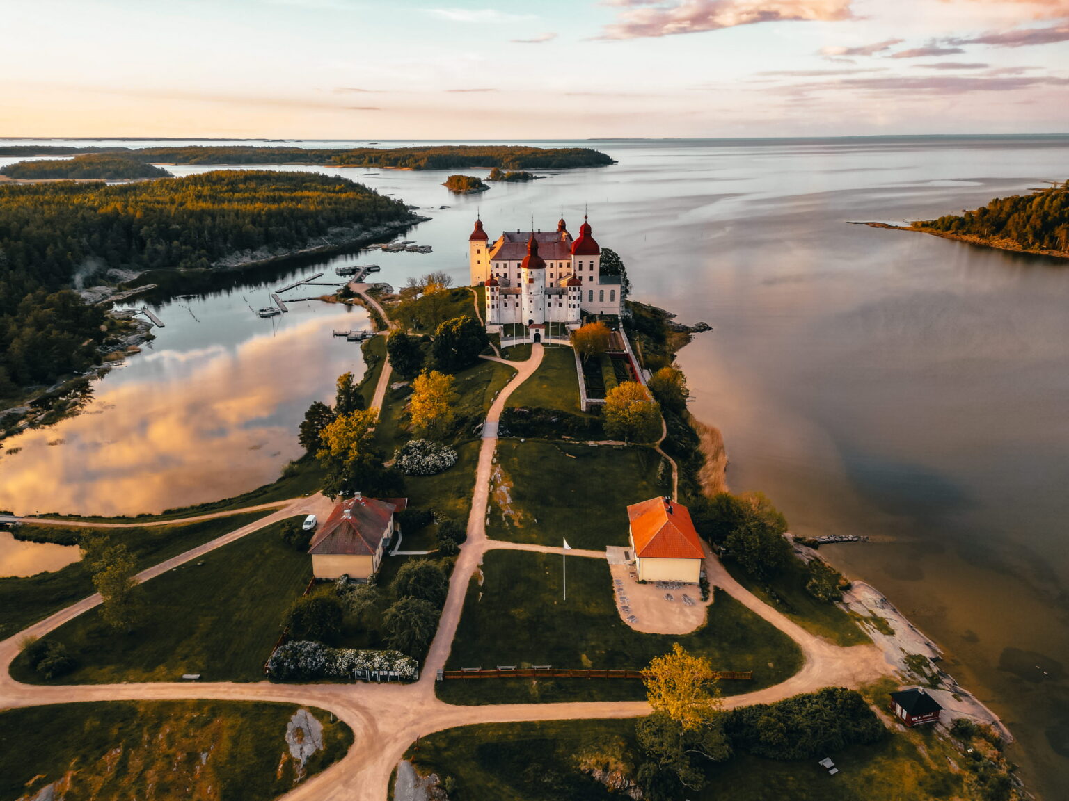 En slottsreise gjennom Vest-Sverige